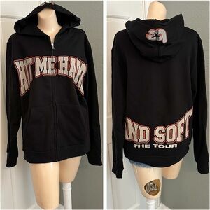 BILLIE EILISH HIT ME HARD AND SOFT TOUR FULL ZIP HOODIE